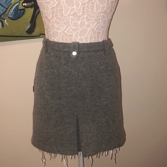 Gianfranco Ferré Designer Felted Skirt - Picture 6 of 8